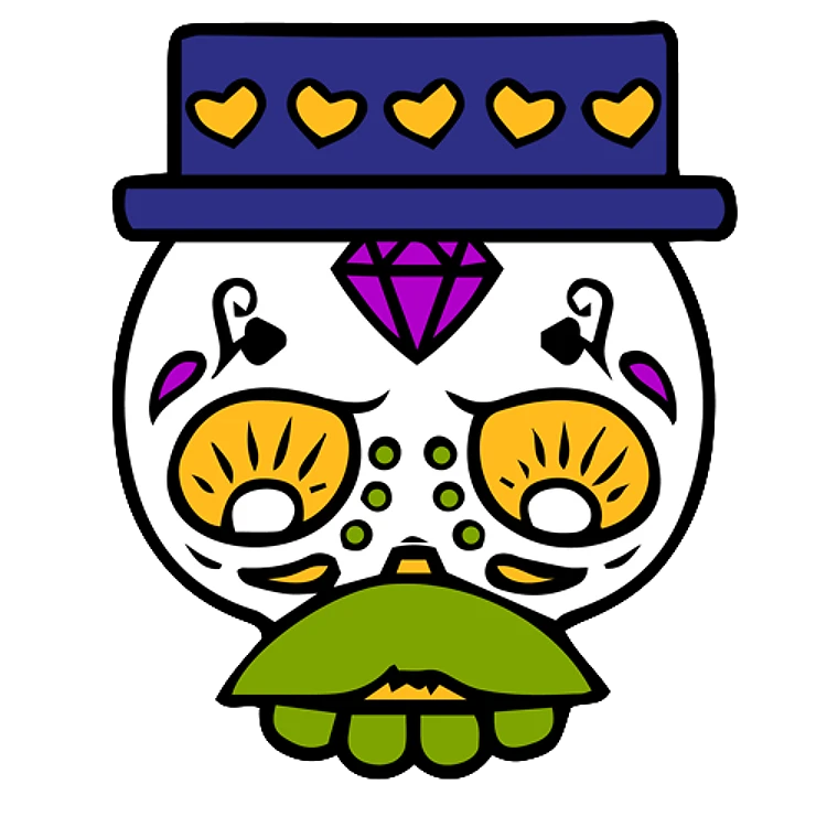 FSL Day Of Dead Skull