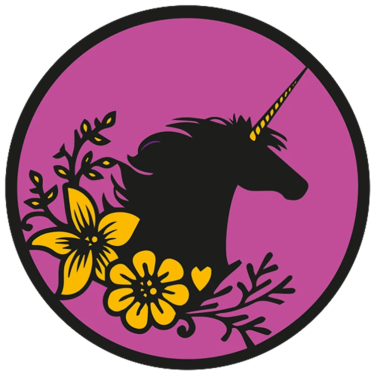 FSL Floral Unicorn