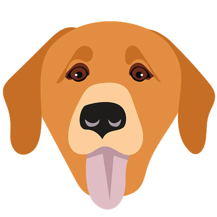 FSL Dog With Tongue