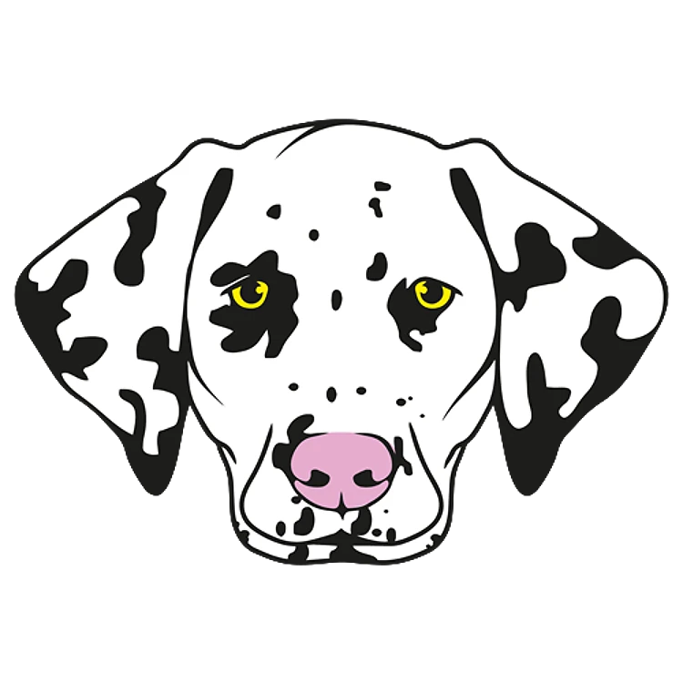 FSL Dalmatian Head