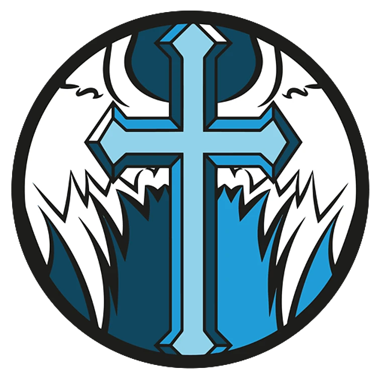 FSL Winged Cross