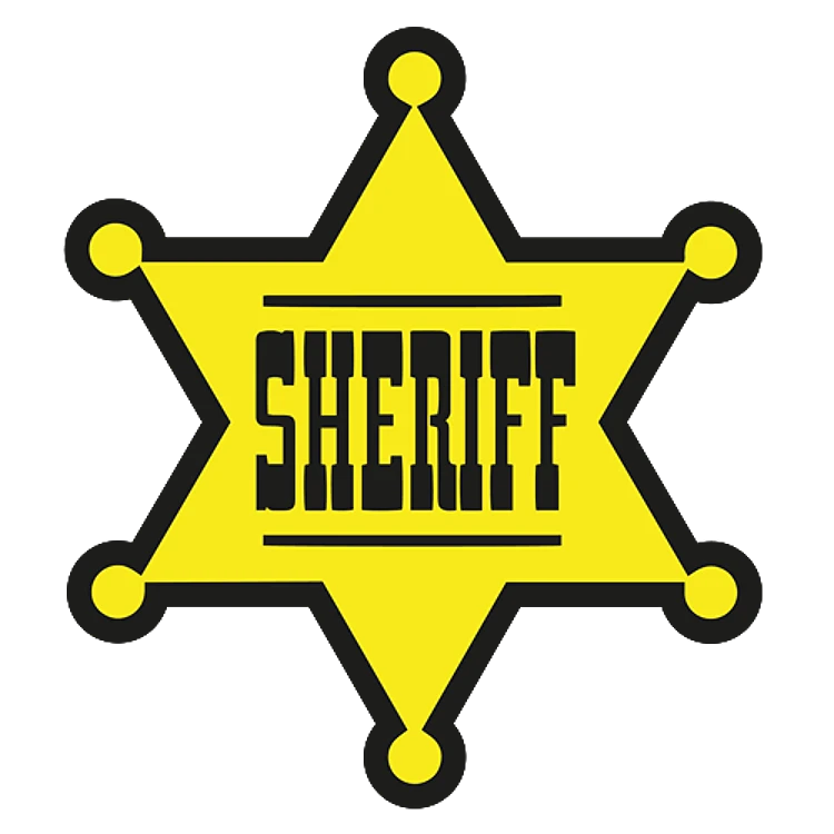 FSL Sheriff Star Badge
