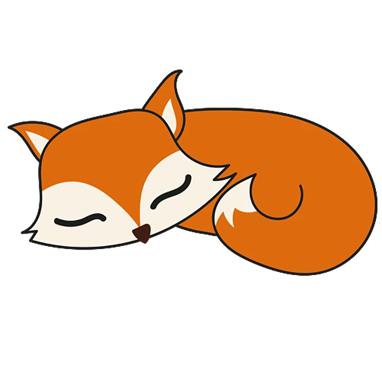 FSL Sleeping Fox