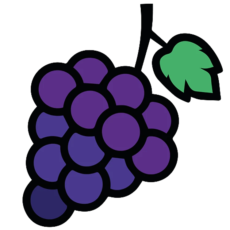 FSL Grape Bunch