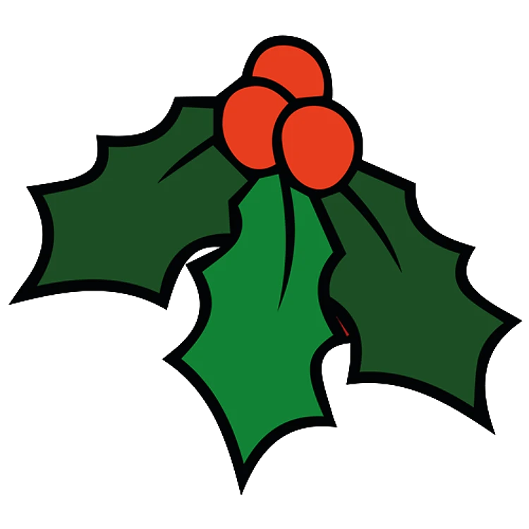 FSL Christmas Holly