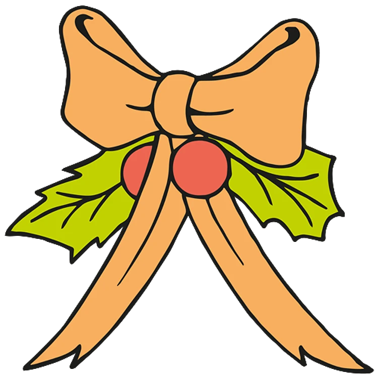 FSL Golden Holiday Ribbon