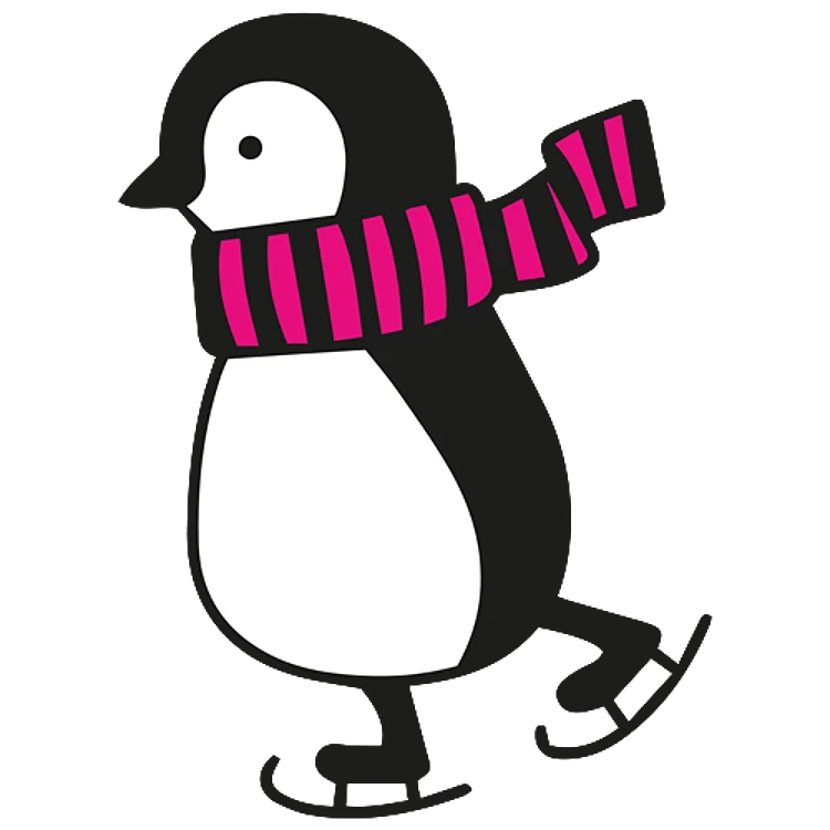 FSL Ice Skating Penguin