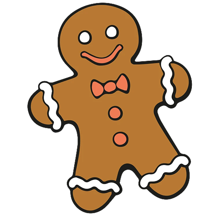 FSL Gingerbread Man