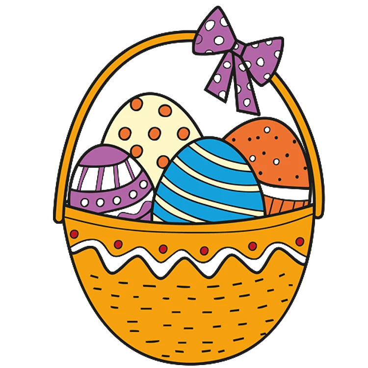 FSL Easter Egg Basket