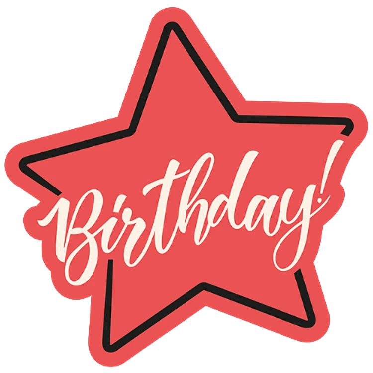 FSL Birthday Star