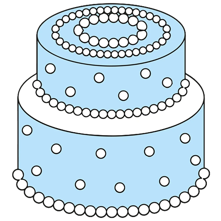 FSL Wedding Cake