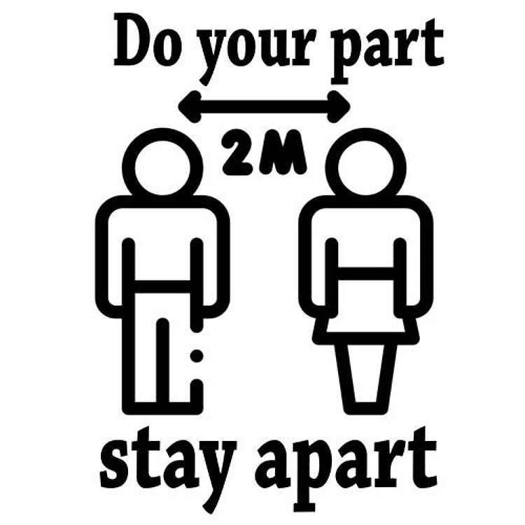 2 Meters Stay Apart