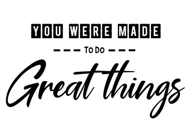 great things