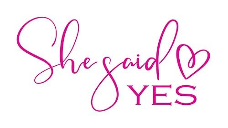 She said yes