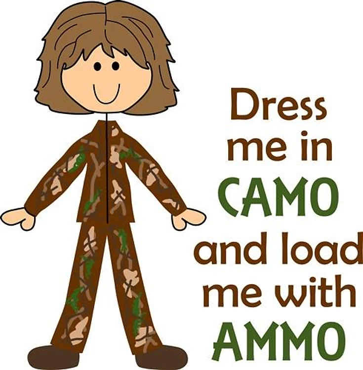 DRESS ME IN CAMO