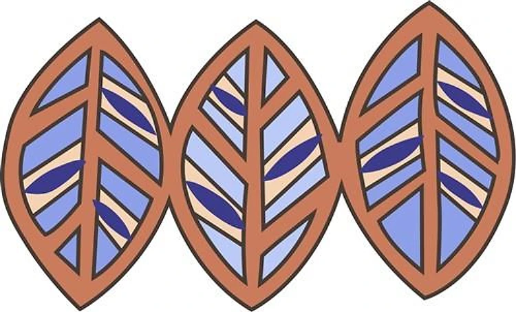 PACIFIC ISLAND LEAF BORDER