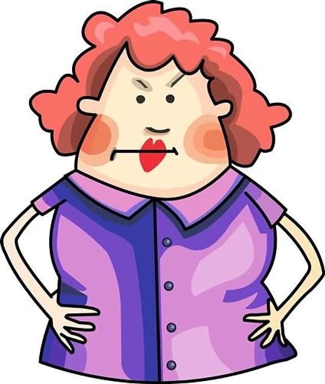 CRABBY WOMAN