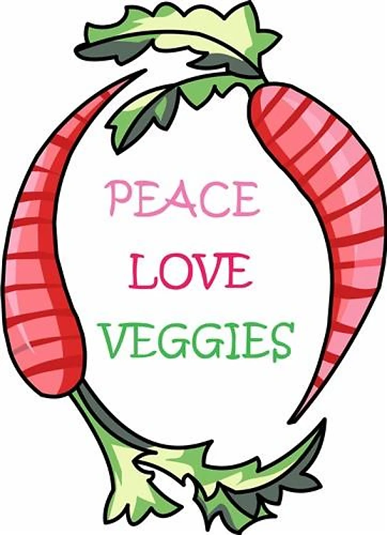 PEACE LOVE VEGGIES