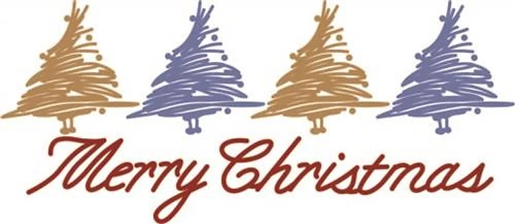 Xmas Tree Border