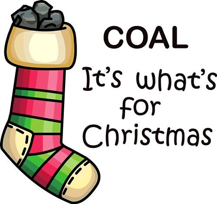COAL FOR CHRISTMAS