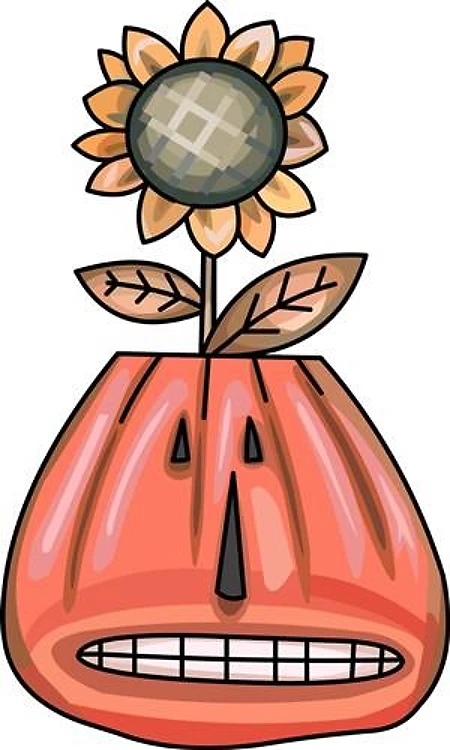 HALLOWEEN SUNFLOWER