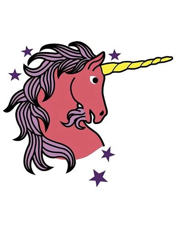 UNICORN AND STARS