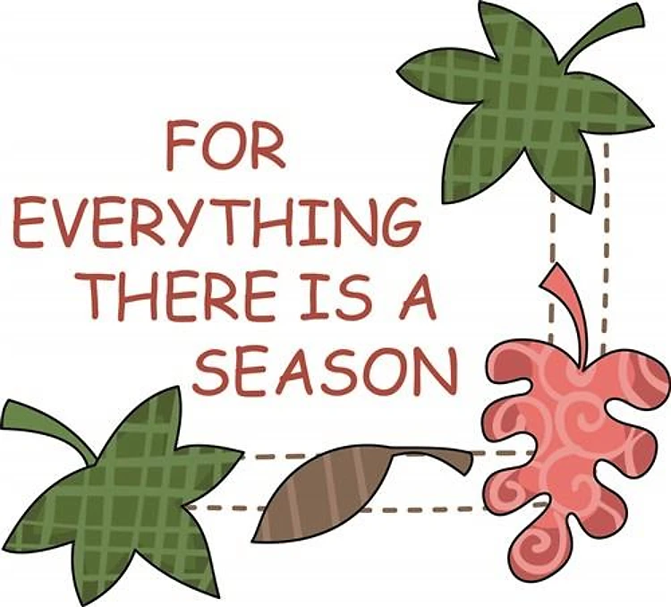 THERE IS A SEASON