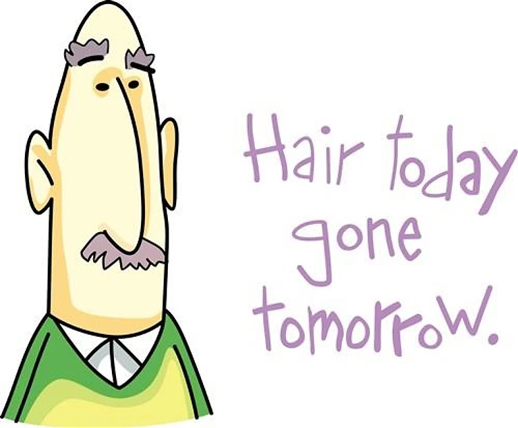 BALDING MAN