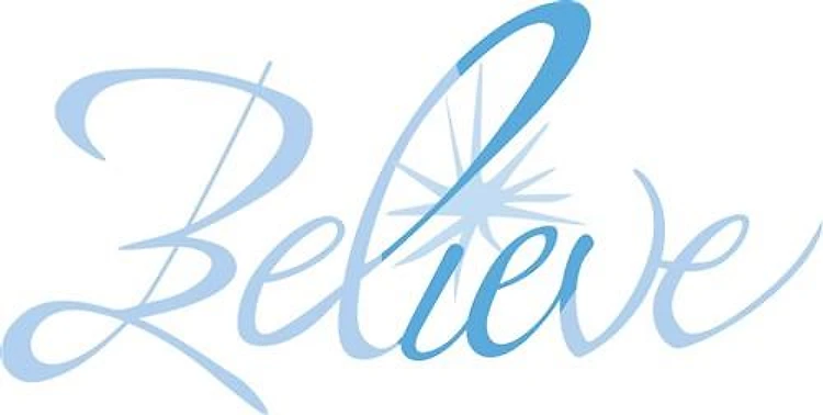 BELIEVE LETTERING