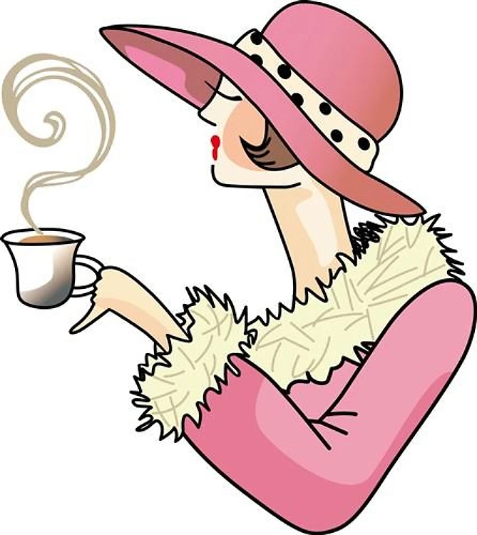 WOMAN WITH COFFEE
