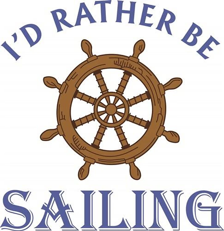 ID RATHER BE SAILING