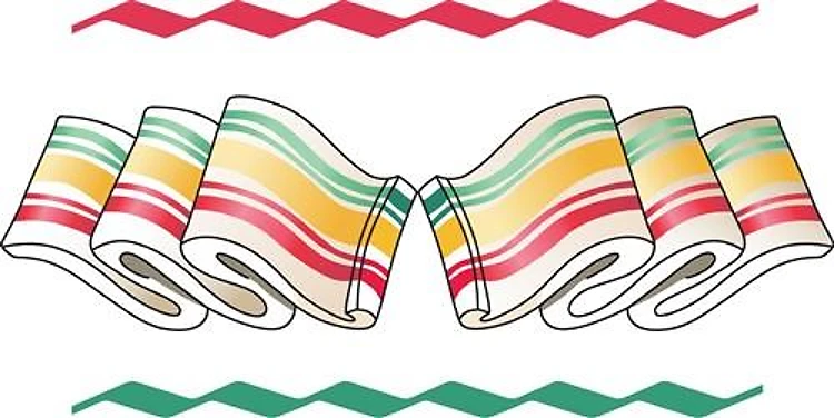 CHRISTMAS CANDY BORDER