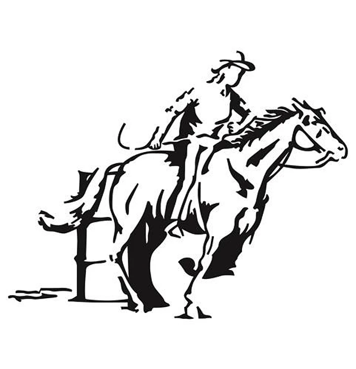 RODEO BARREL RACER