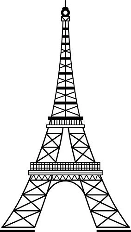 Long Eiffel Tower