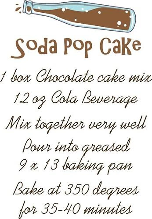 Soda Pop Cake Recipe