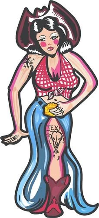 Texas Pinup Gal