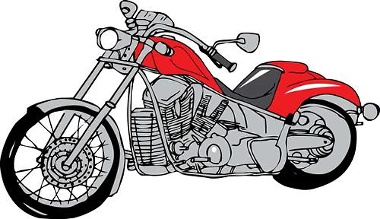 Large Motorcycle