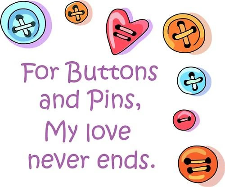 BUTTONS AND PINS
