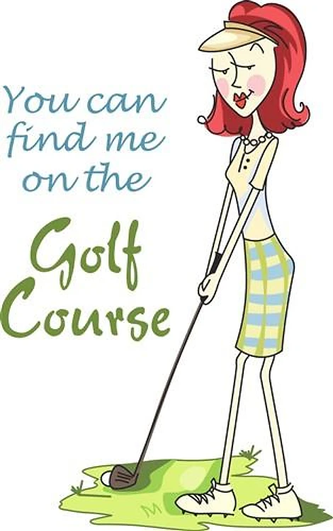 LADY GOLFER