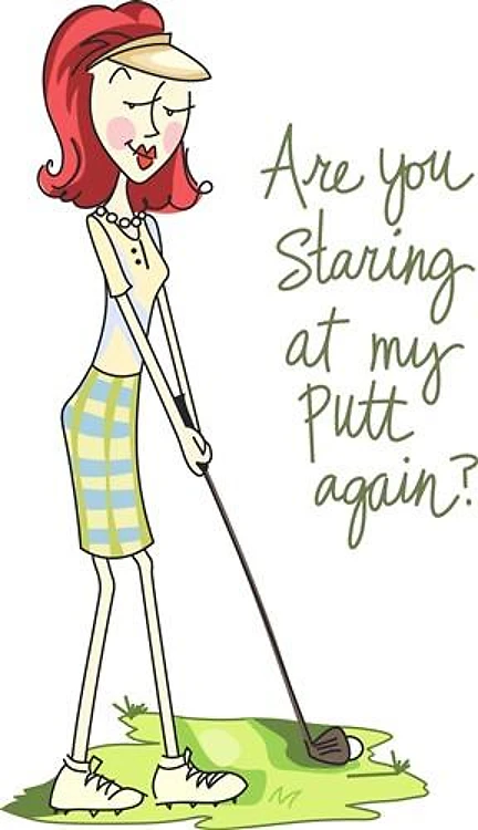 LADY GOLFER