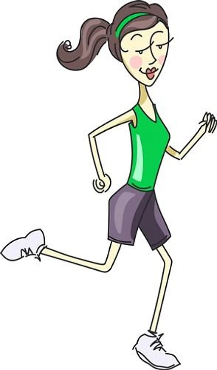 WOMAN JOGGING