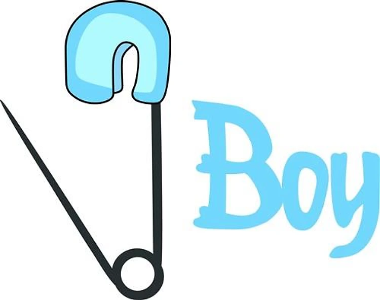 BOY DIAPER PIN