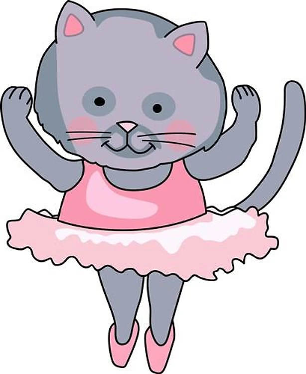 CAT BALLET DANCER