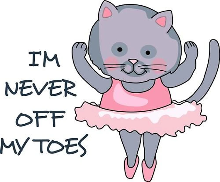 NEVER OFF MY TOES