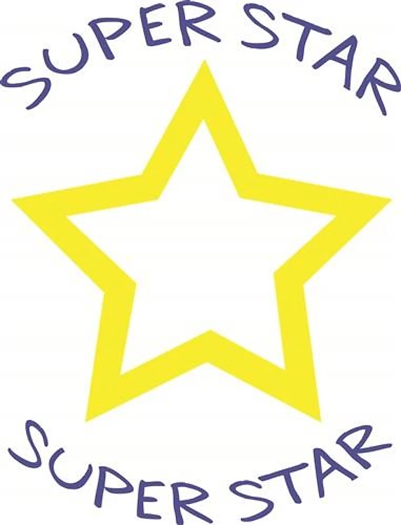 APPLIQUE SUPER STAR