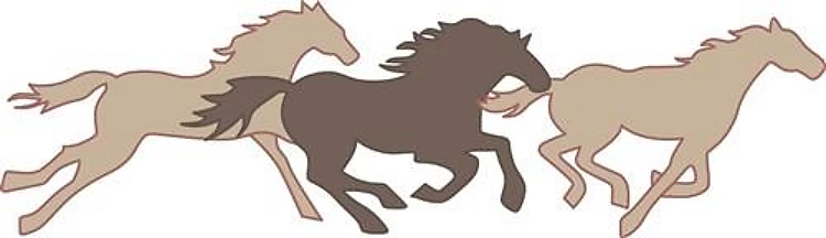 RUNNING MUSTANGS