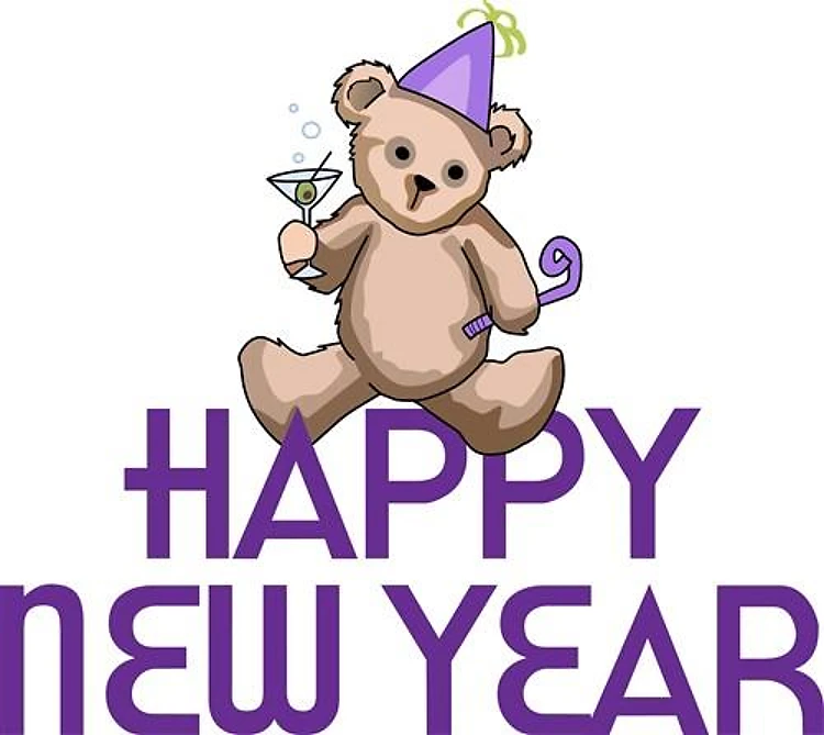 LARGE HAPPY NEW YEAR