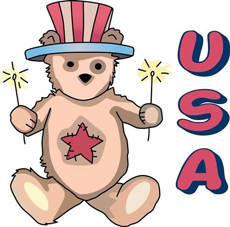 USA TEDDY BEAR