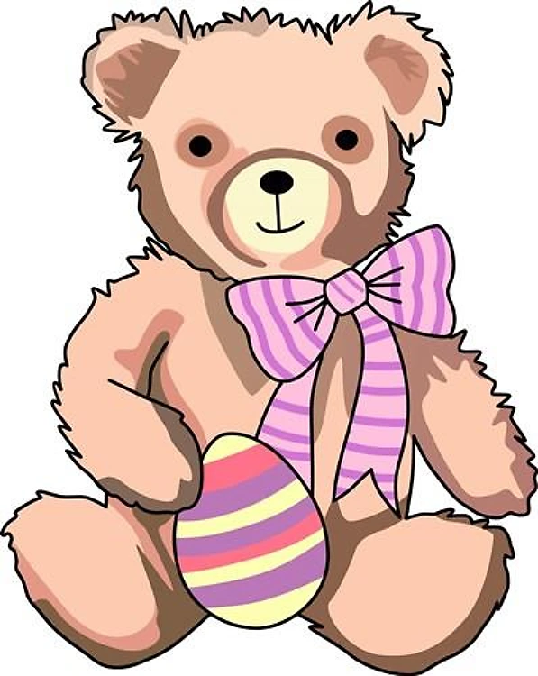 EASTER TEDDY BEAR