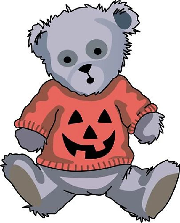 HALLOWEEN TEDDY BEAR